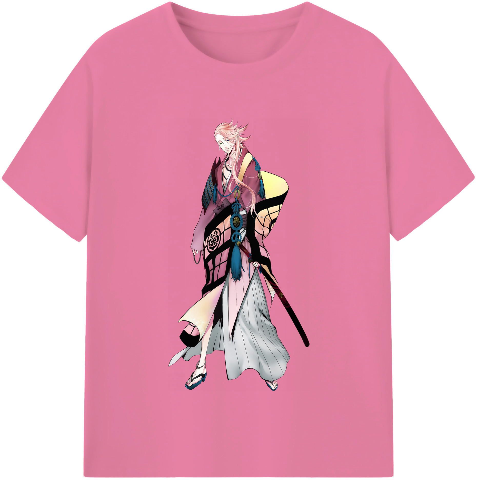 （画像用） 刀剣乱舞 Touken Ranbu 綿100％半袖Tシャツ（フロントプリント）